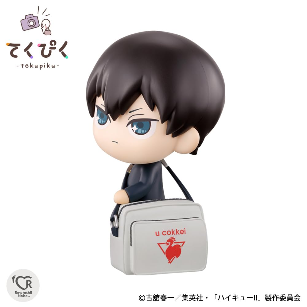 Rowtashii Noise Tekupiku Kageyama Approximately 95mm PVC ABS Painted Action Figure Haikyu!! Tobio, &