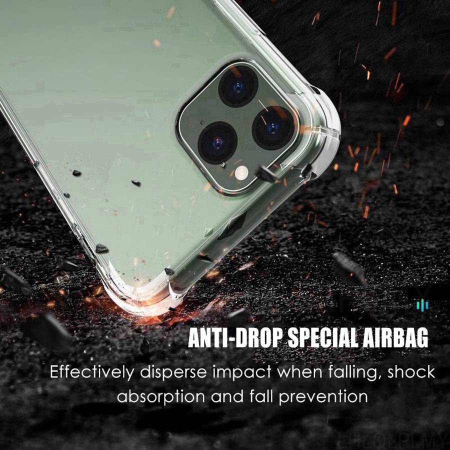 Thick Shockproof Silicone Transparent Case For Apple iPhone 16 15 14 Google Pixel 6 7 Motorola Edge 40 50 60 Moto G54 G84 G34 G85 G35 Protective Cover