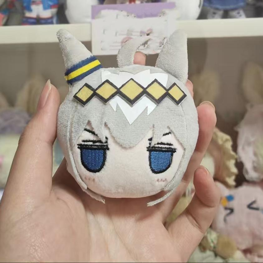 Cute Anime Horse Girl Plush Doll Keychain High Value Character Pendant Soft Stuffed Toy Bag Charm Accessory For Fans 8cm