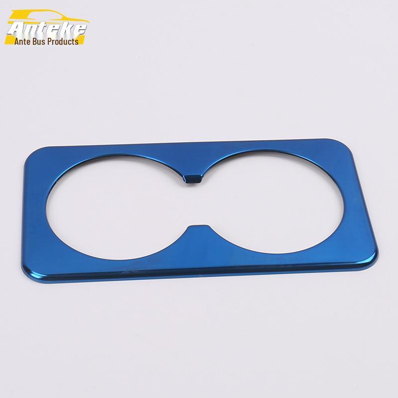 Compatible with 18 Models: Ruicheng CC Rear Cup Holder Bright Ring & Third Row Armrest Water Cup Decoration Frame.