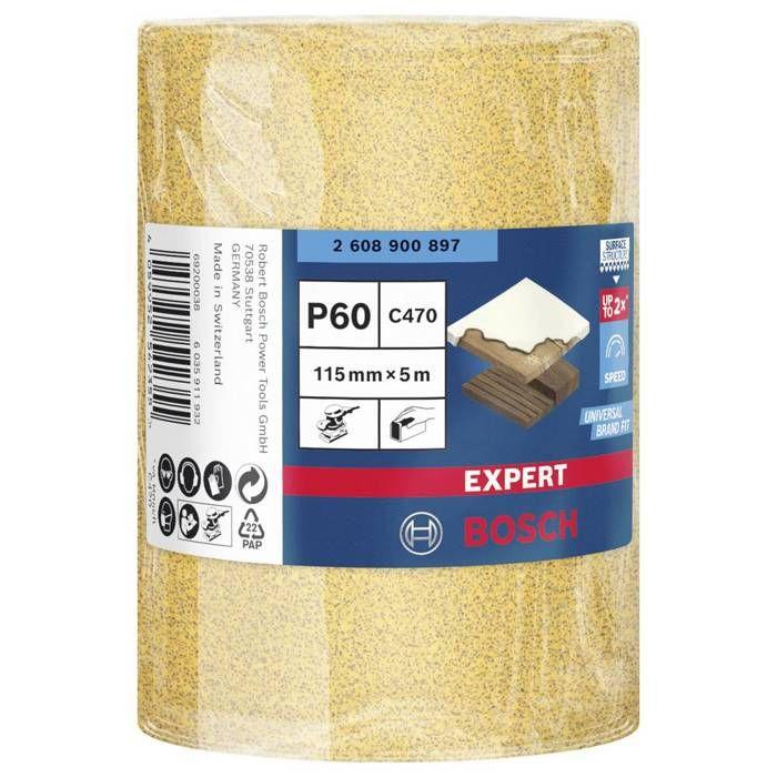 Bosch Accessories EXPERT C470 2608900897 Rouleau De Papier Abrasif Non Perforé Grain 60 1 Pc(s)