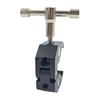 360° Ball Head Clamp 1/4 Screw Tripod Mount, Super CNC Metal Bracket for DSLR Cameras