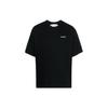 تيشيرت رجالي أسود بشعار سلسلة السهم OMAA120F22JER0051001