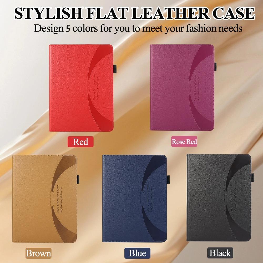 Hand Band Leather Case for IPad Pro Air 13 11 2024 12.9 8 9 10 M2 Mini 7 6 5 4 Cover Suction Cup Stand Holder Flip Tablet Shell