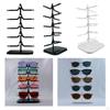 Five-Layer Sunglasses Display Rack Eyeglass Glasses Stand Holder with Good Portability, Can Hold 5