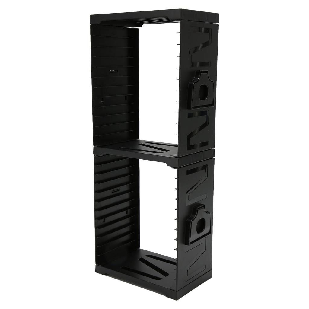 Game Storage Tower Up to 24 Games 4 Controllers 2 Headset Multifunctional Dual Layer Video Game Controller Storage Stand