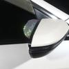 2Pcs PVC Car Rear View Mirror Sticker Rain Eyebrow Auto Mirror Rain Shield Cover Bling Car Accessories Interior for Woman