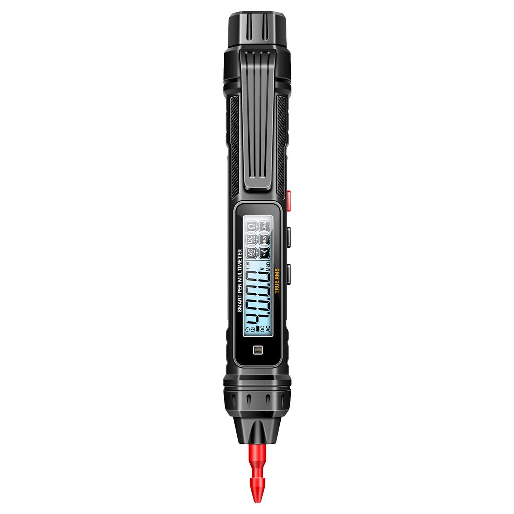 Pen Type Digital Multimeter Electrical Tester with NCV- Voltmeter Ohmmeter Live Line Digital Testers with Flashlight
