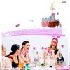 10Pc Mirror Cowboy Hat Disco Ball Straws Decorative Mini Disco Ball Straw Decor Disco Party Decorations for Wedding Birthday