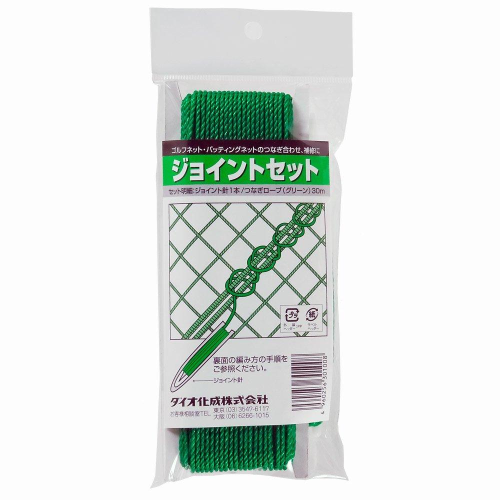 Daio Joint Set Rope Approx. 30m with Net Needle Green
