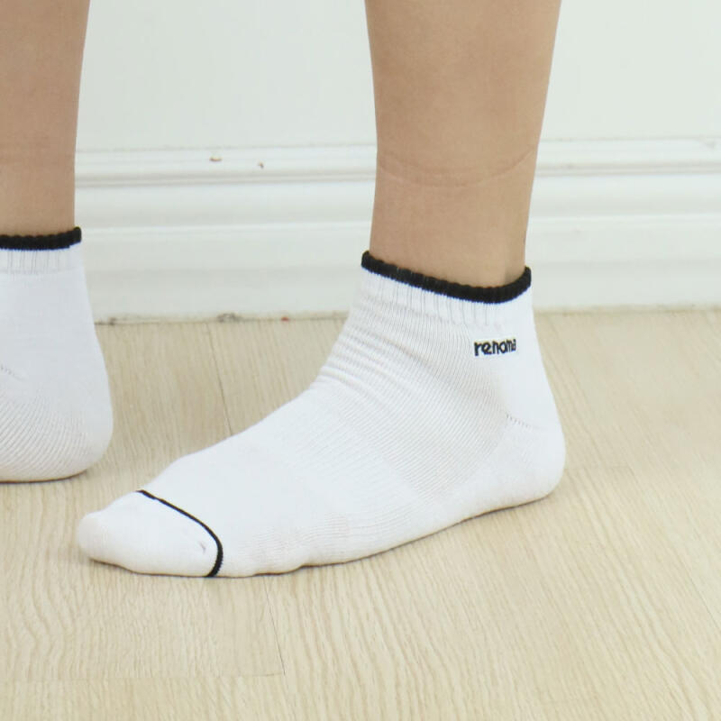 RENOMA Men's Sports Front Coringle Sneaker Socks (3 Pairs)