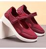 Women's Summer Breathable Casual Velcro Shoes - Soft Sole, Comfortable for Middle-Aged & Elderly Mothers