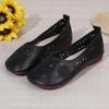 Slip-on Round Toe Women's Flats Solid Hollow Women's Shoes On Sale 2025 High Quality Low Heels Concise Flats Sapatos Baixos