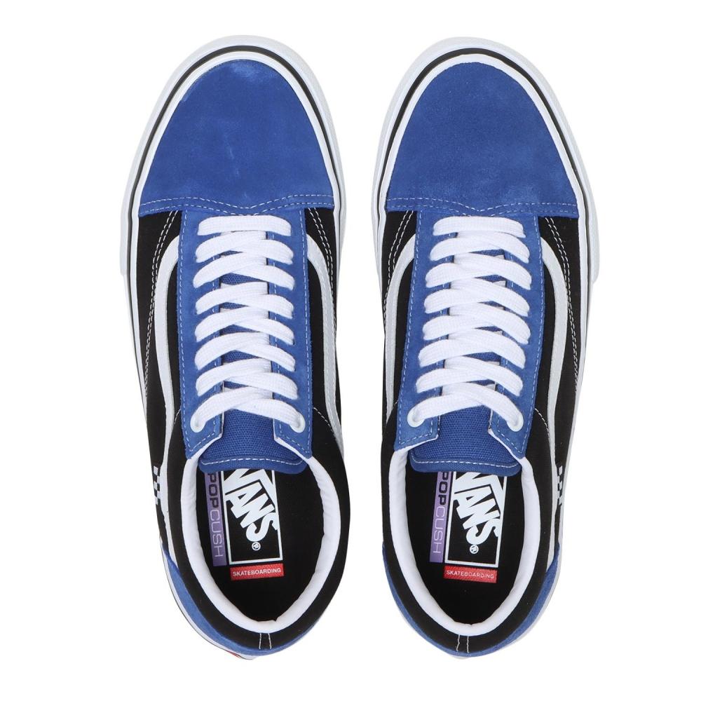 Vans Skate Old School Blue Blk Wht Vn0a5fcb5yd