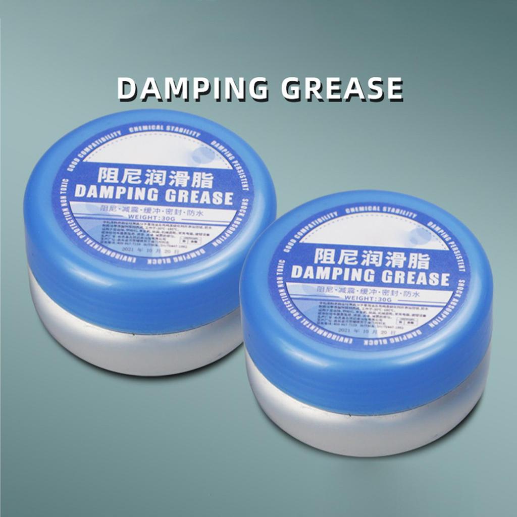 30/100g Damping Grease High Viscosity Mechanical Buffer Grease Lubricating Grease Antirust Polishing Abrasive Lubricating Grease