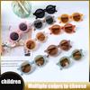 Children's Sunglasses, Parent-Child Frosted Glasses, New 3-8 Year Old Baby Decoration Runway, Trend, Children's Sunglasses