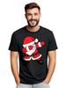 Dabbing Santa with Red Suit T-Shirt Mens Womens Tees Top - Ho Ho Hilarious! Funny T-Shirt Mens Womens Tees Top, Unisex Pri