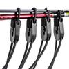 Cord For Fishing Gear Adjustable Length Anti Tear Design Elastic Fishing Rod Tie Rod Rope Wrap Strap