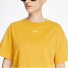 Nike Sportswear Essentials Solid Embroidered Small Logo Casual Sports Knit Short Sleeve Drop Shoulder T-Shirt Women T-Shirts CT2587-213