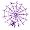 Light Garland - AIMOONSA - Spider Web - Purple LED - USB Power Supply - Remote Control (8 Modes)