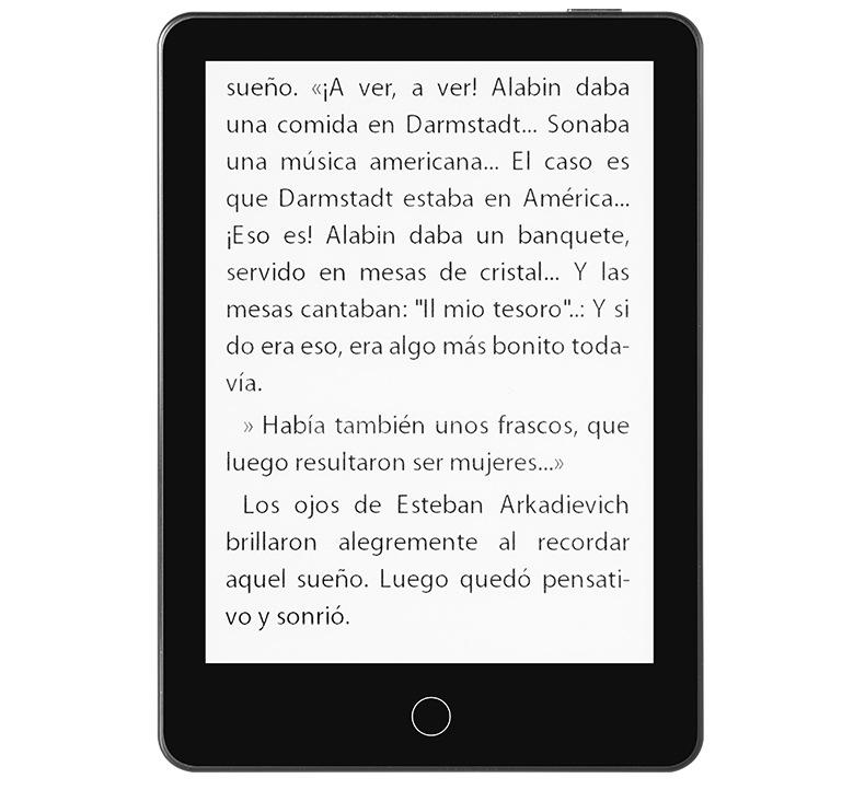 Cross6 eReader E-ink da 6" illuminato frontalmente e Regalo eLearning con Android X7