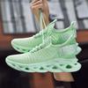 Breathable Flyknit Casual Sports Shoes (Sizes 36-46) - Men's Summer Running Shoes with Soft Sole  