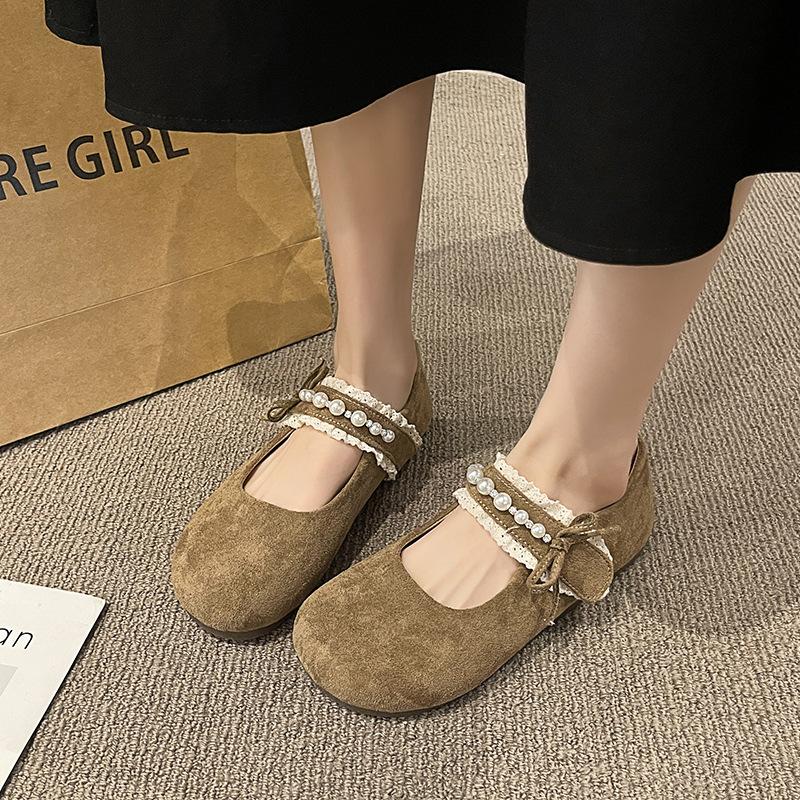 Fairy Mary Jane Shoes Female Spring Summer Autumn 2025 New Fashion Gentle Late Evening Wind Versatile Soft Sole with Skirt Single Shoes