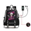Projectile On Breaking Anime Neutral Solid Color Oxford Backpack Men'S Business Multifunctional Usb Large Capacity Backpack