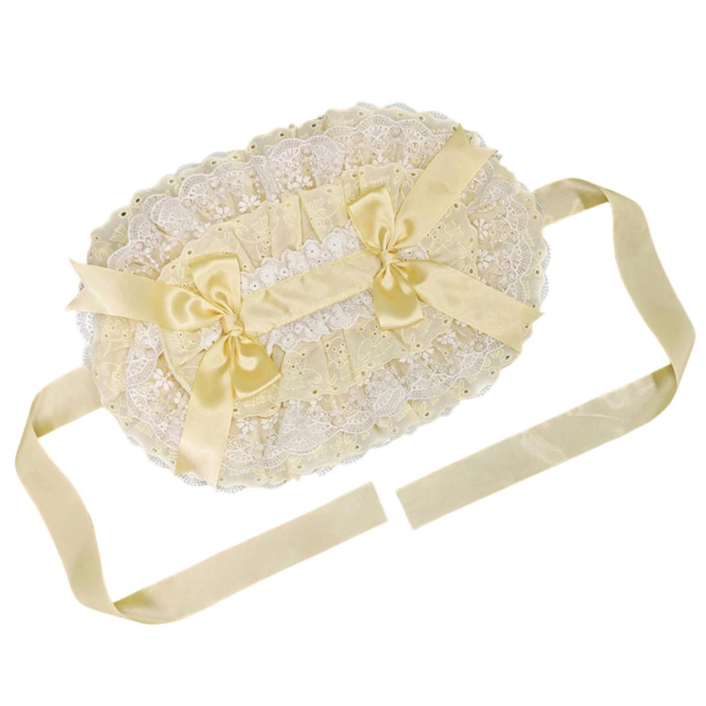 Elegant Straw Sun Hat For Women Garden Party Traditional Lace Bowknot Bonnet Hat for Theme Party Costume Accessories