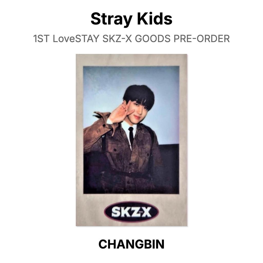 Stray Kids 1ST LoveSTAY SKZ-X GOODS PRE-ORDER Official Photocard