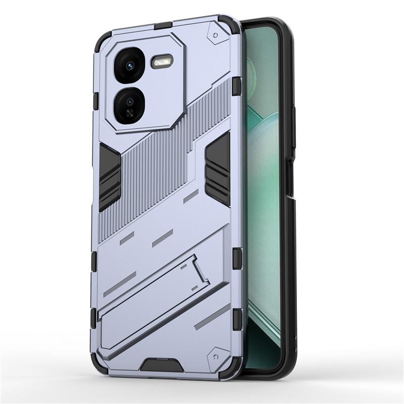 For ViVo iQOO Z9x Case ViVo iQOO Z9x 5G Cover Punk Style Armor Bumper Shield Protective Back Phone Cases On ViVo iQOO Z9x Funda