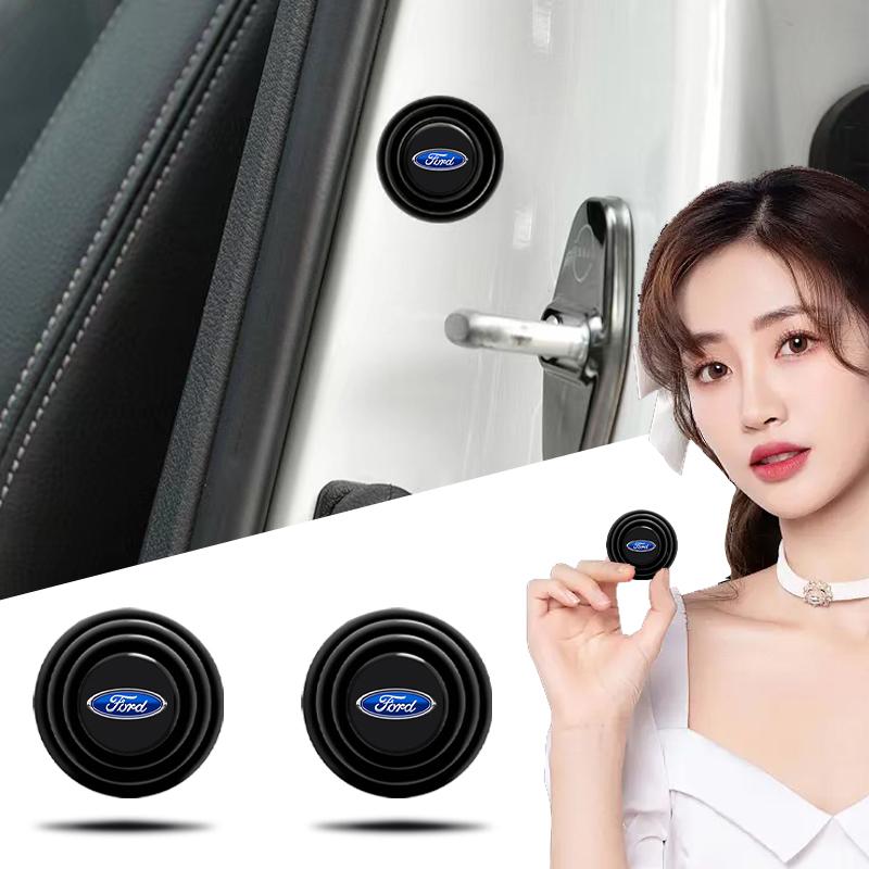 Car Door Shock Absorber Cushion Shockproof Pad Car Accessories For Ford Focus Mondeo Kuga Fiesta MK7 Escort Explorer Edge 2 4 MK2