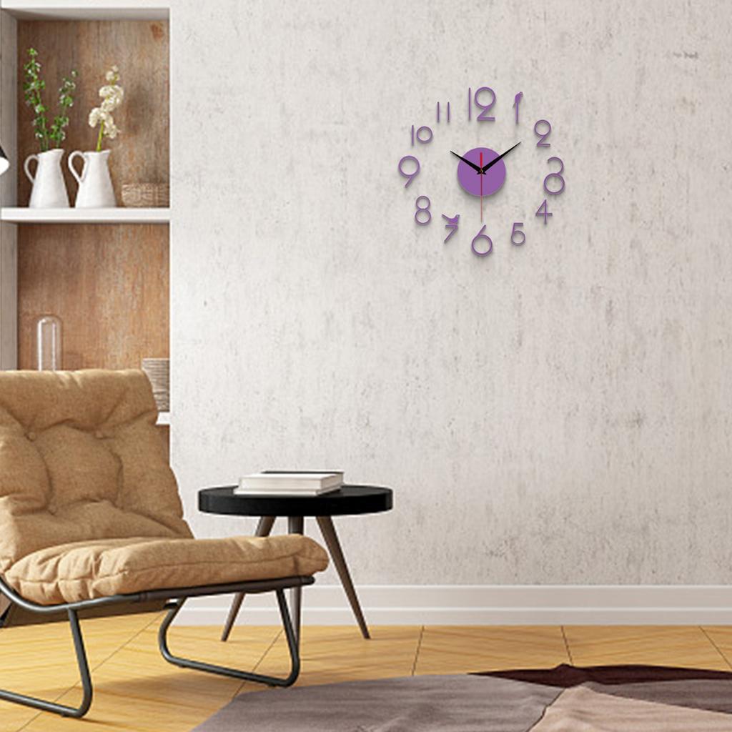 Without Batteries Wall Clock 1pc 3.5\" Hour Hand 3D 4.7\" Minute Hand