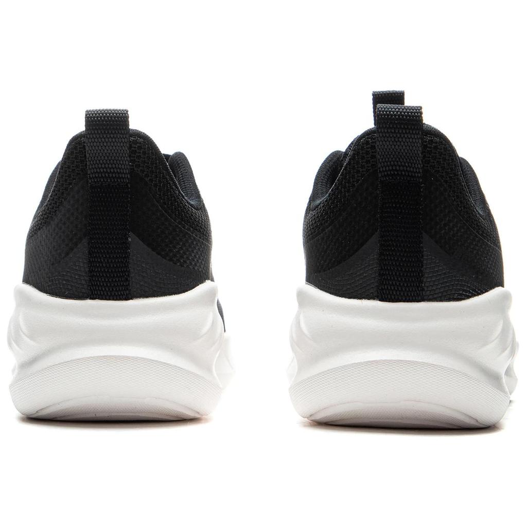 Li Ning Easy Flex Soft Shock Absorption Non-Slip Wear-Resistant Breathable Rebound Low-Top Running Shoes Women Sneaker Black Gray ARSU094-1