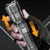 Super Bright Rechargeable LED Flashlight Digital Display Portable Waterproof Tactical Torch for Camping Hiking Emergency Lantern