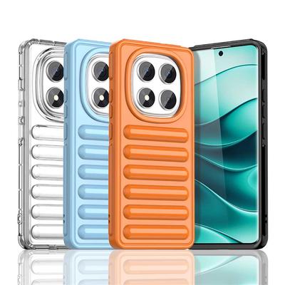 Coque arrière pour Xiaomi Poco X7 Coque antichoc Couleur bonbon Capsule Bord complet Coque de téléphone pour Poco X7 Coque pour Poco X7 5G 6,67 pouces
