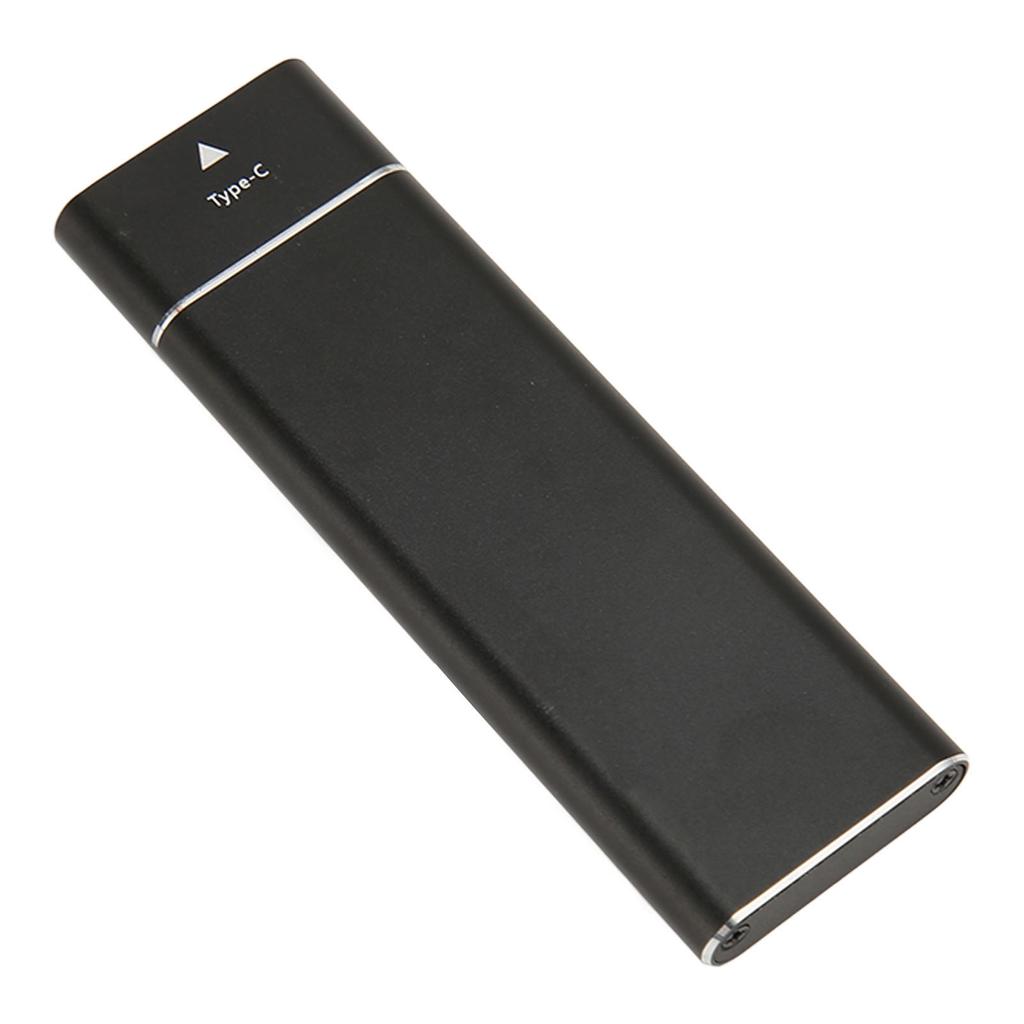 M.2 SATA SSD Enclosure 6TB 10Gbps NVME NGFF Protocol UASP TRIM Aluminium Alloy Type C SSD Enclosure