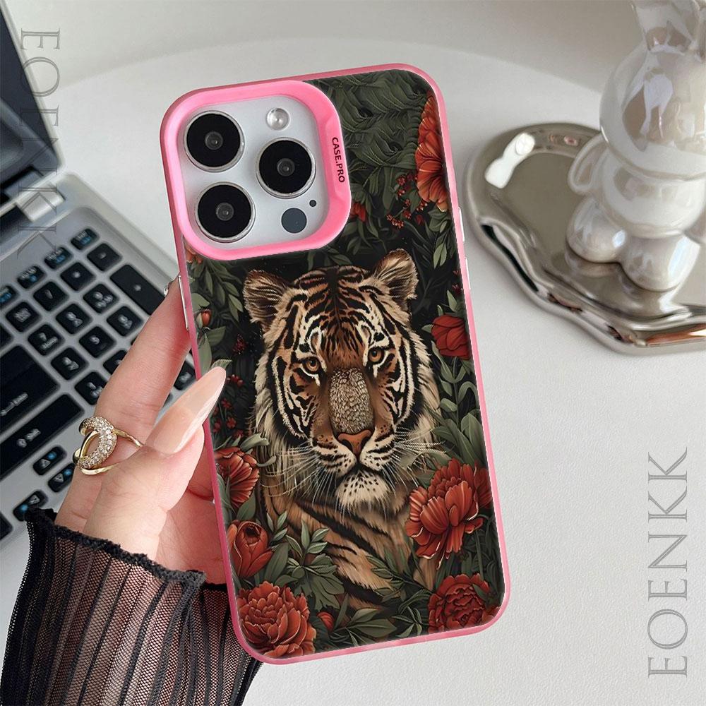 Superior Tiger Pattern Printing Phone Case For iPhone 15 Cases iPhone 11 12 13 14 15 16 Pro Max XS X XR Plus Shockproof Cover