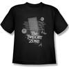 Twilight Zone - Monologue - Youth Black S_S T-Shirt for Boys