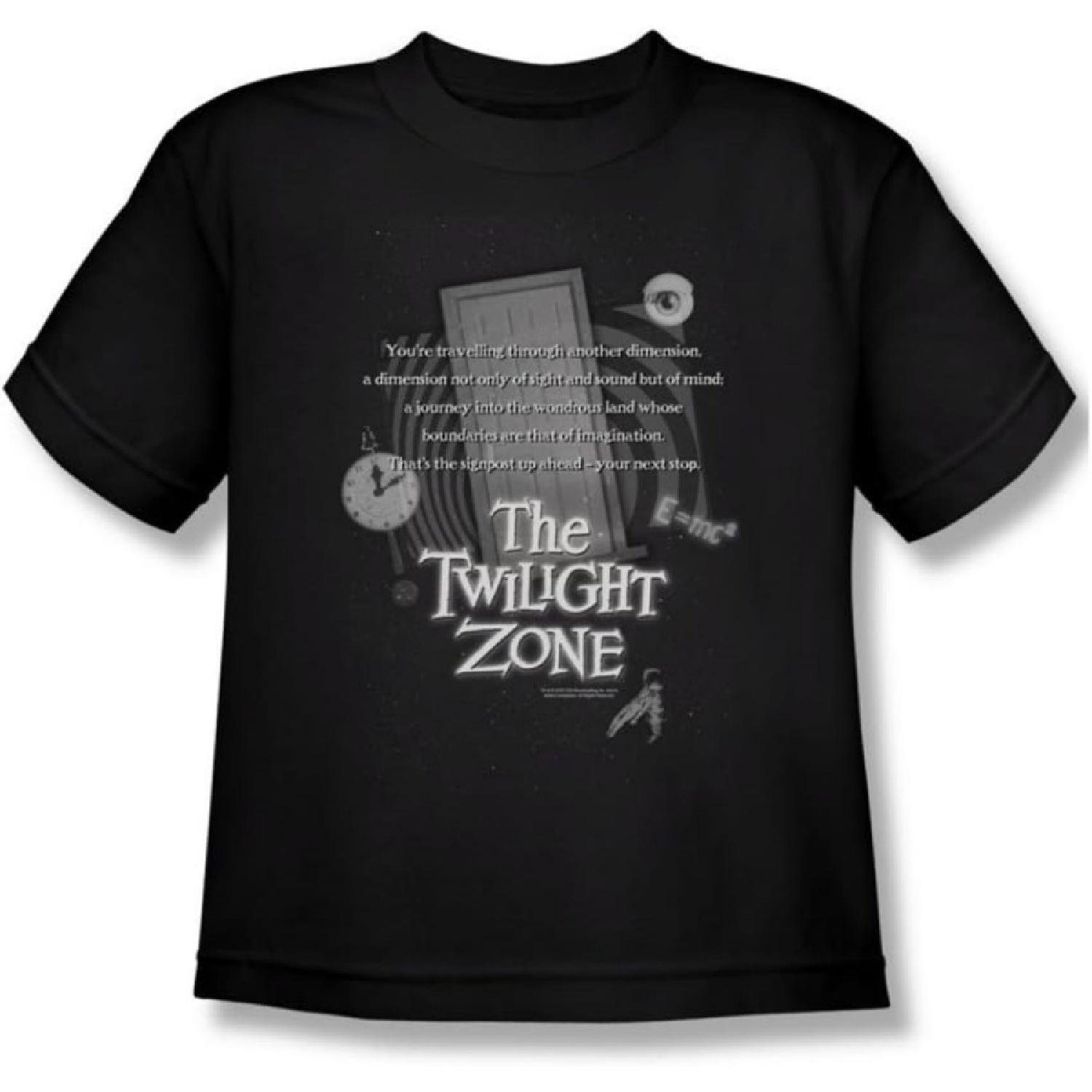 

Twilight Zone - Monologue - Youth Black S_S T-Shirt for Boys XXXXXL різнокольоровий