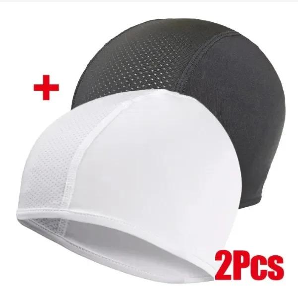 1/2/4/5pcs Motorcycle Helmet Inner Cap Hat QuicDry Breathable Hat Racing Cap Under Helmet Beanie Cap Motocross Motor Helmet Hat