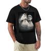 Three Hedgehog Moon Tshirt Basic Tee Shirt For Everyday Outfit