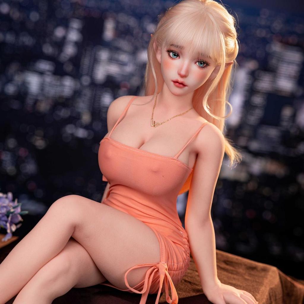 70cm Men's Mini Sex Doll 100% Silicone Love Doll Anime Elf Masturbation Cup Erotic Adult Sex Toy