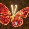 Luz Dinâmica de Jardim de Borboletas para Árvores ao Ar Livre