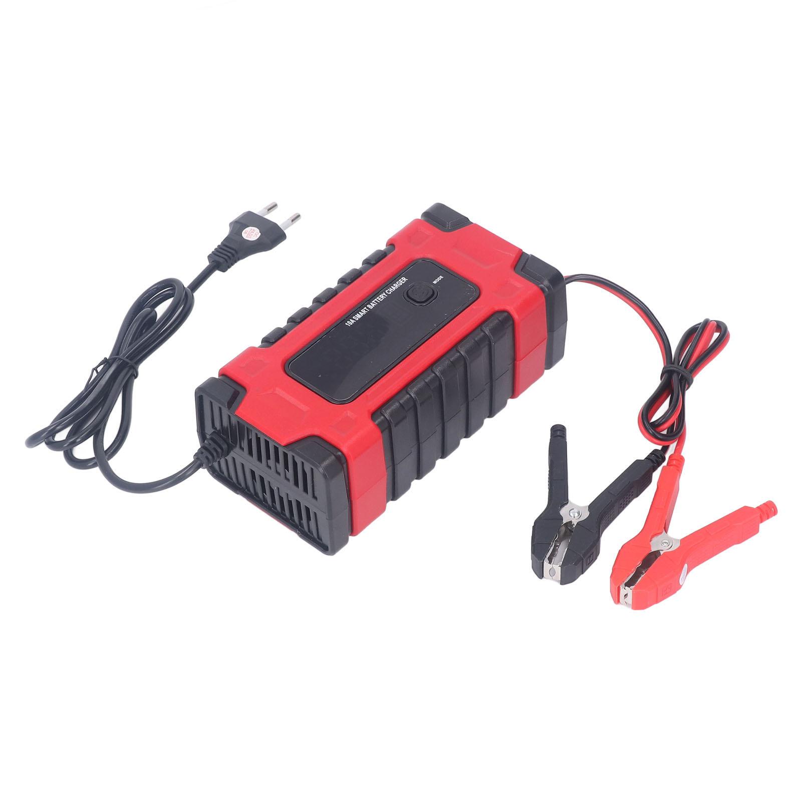 

Car Battery Trickle AC100~240V LCD Large Screen Display Car Battery 12V 24V for Battery Desulfurization