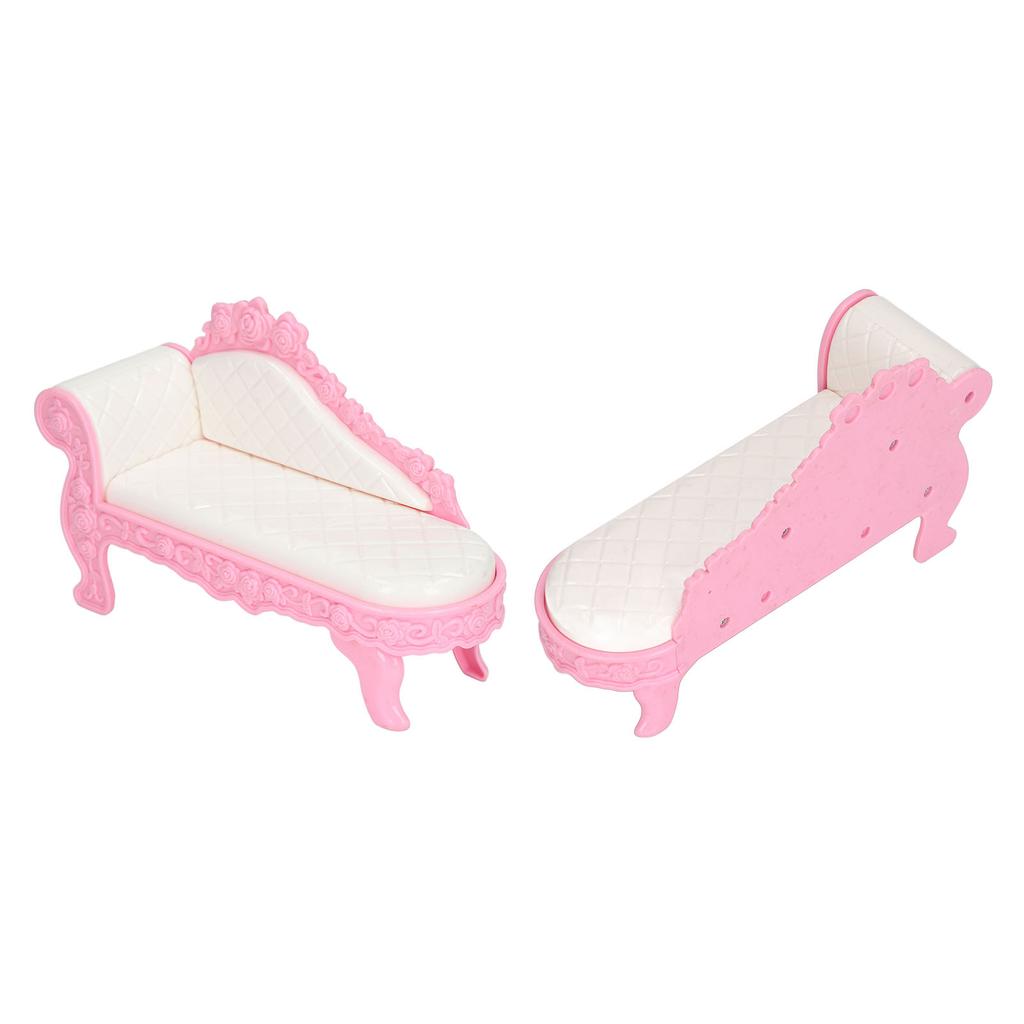 1:12 Scale Dollhouse Sofa Miniature Decor Simulation Dollhouse Furniture Sofa for Living Room