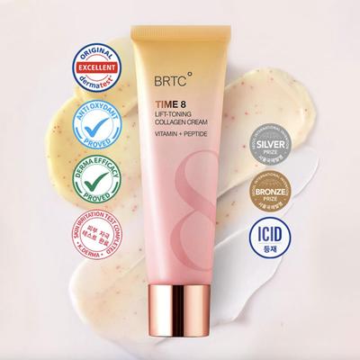 TIME 8 LIFT-TONING CREMA COLAGEN – Cremă hidratantă pentru fermitate și lifting (80ml)