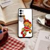 P-Playful G-Garfield C-Cat   Phone Case For Samsung S 25,24,23,22,30,21,10,9,Ultra,Plus,Lite,FE,4,5 G Soft Black Case