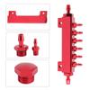 6 Port Vacuum Block   Manifold Kit Fuel Gas Wastegate   Boost