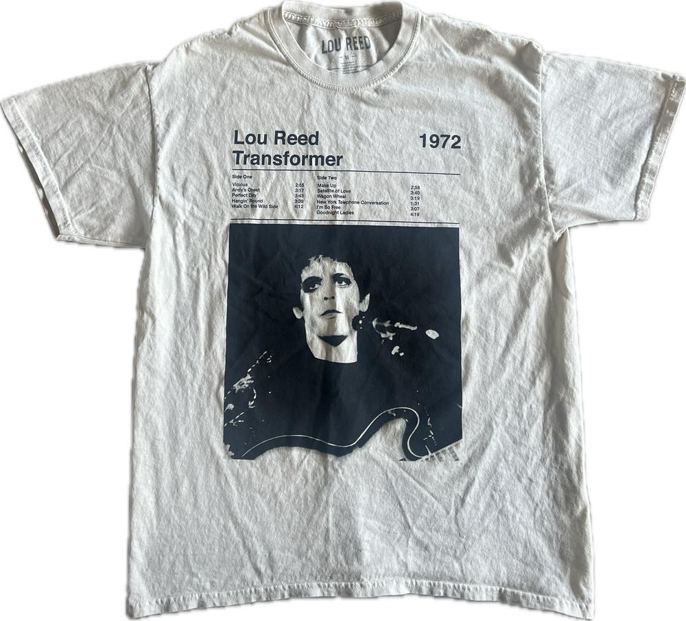 Lou Reed Transformer Mineral Wash TShirt Men Women Unisex tee NH27759 Unisex T-Shirt M
